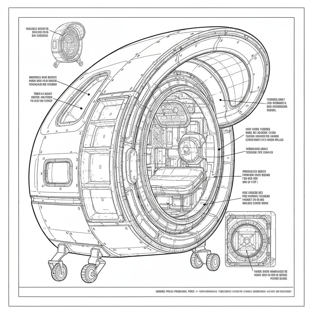 Cross-section diagram of the xAI NanoVapor pod showing internal nano vapor delivery system, thermoregulation, and biosensors
